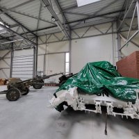 23. Príprava novej časti expozície v H4, január 2025