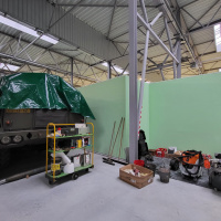 24. Príprava novej časti expozície v H4, január 2025