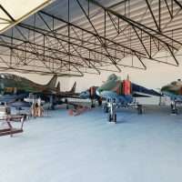 44. Z prípravy stálej expozície Vojenské dejiny Slovenska po roku 1945 v Hale 1 - 14.8.2026