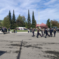 Oslavy 82. výročia oslobodenia obce Kalinov - vystúpenie Čestnej stráže prezidenta SR