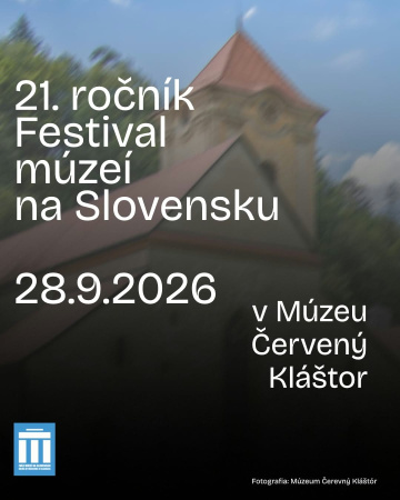 Plagát Festival múzeí 2026