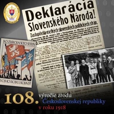 108. výročie zrodu Československej republiky v roku 1918