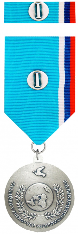 Medaila Za službu v mierových pozorovateľských misiách