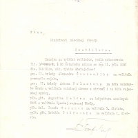 Vymenovanie vyších veliteľov slovenskej armády prezidentom republiky Dr. Jozefom Tisom dňa 19.11.1940