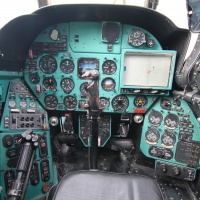 Zadná kabína vrtuľníka Mi-24D, ev.č. 0100
