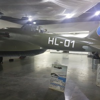 Avia B-33 v interiéri Vyhliadkovej veže na Dukle