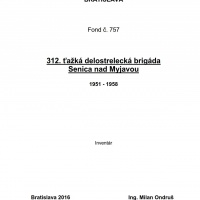 312. ťažká delostrelecká brigáda Senica nad Myjavou