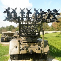 Gardový mínomet BM-13 (Park bojovej techniky Svidník)