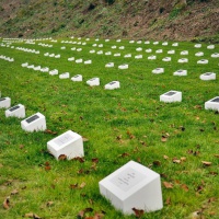 Zrekonštruovaný vojnový cintorín - Trenčín - Kubrá