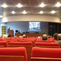 prof. PhDr. Pavol Kanis, CSc. prezentuje film Štefánik.