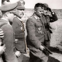 Gen. II. triedy Štefan Jurech na východnom fronte, Krym 1943.