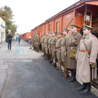 Legiovlak a čs. legionári