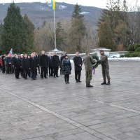 Oslavy 73. výročia oslobodenia mesta Svidník – pietny akt na Pamätníku sovietskej armády s vojnovým cintorínom vo Svidníku