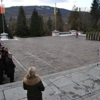 Oslavy 73. výročia oslobodenia mesta Svidník – pietny akt na Pamätníku sovietskej armády s vojnovým cintorínom vo Svidníku