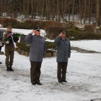 Oslavy 73. výročia oslobodenia mesta Svidník – pietny akt na Pamätníku s vojnovým cintorínom                      1. československého armádneho zboru v ZSSR na Dukle