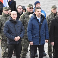 Oslavy 73. výročia oslobodenia mesta Svidník – pietny akt na Pamätníku sovietskej armády s vojnovým cintorínom vo Svidníku