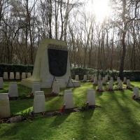 Veľká Británia - Brookwood -  rozlúčka s genmjr.  Schwarzom 2.2.2018