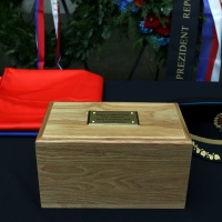 Veľká Británia - Brookwood -  rozlúčka s genmjr.  Schwarzom 2.2.2018