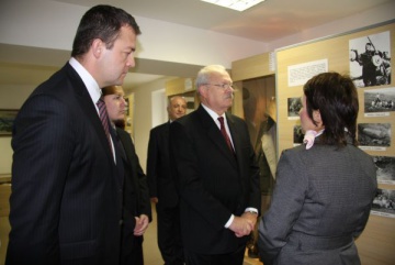 Vzácna návšteva na Dukle