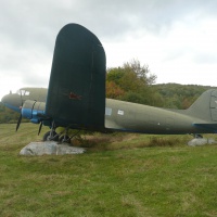 Lietadlo Li-2 - Vyšný Komárnik