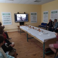 Návšteva výboru Slovenskej historickej spoločnosti pri SAV vo VHM v Piešťanoch