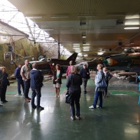 Návšteva výboru Slovenskej historickej spoločnosti pri SAV vo VHM v Piešťanoch