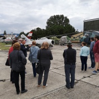 Návšteva výboru Slovenskej historickej spoločnosti pri SAV vo VHM v Piešťanoch
