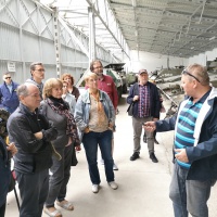 Návšteva výboru Slovenskej historickej spoločnosti pri SAV vo VHM v Piešťanoch