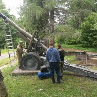Vojaci opäť pomáhali pri odbornom ošetrovaní historickej vojenskej techniky