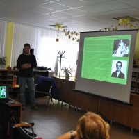 Prednáška s názvom Temný štrnásty rok - Podduklianská knižnica Svidník - 23.10.2018 - 2