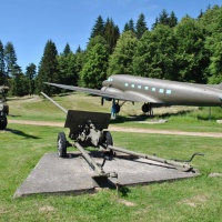 57 mm protitankový kanón vzor 43 - Park bojovej techniky Svidník - 2016