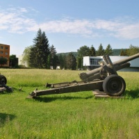 152 mm kanónová húfnica vzor 37 - Park bojovej techniky Svidník - 2016