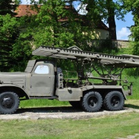 Gardový mínomet BM-13-16 - Park bojovej techniky Svideník - 2016