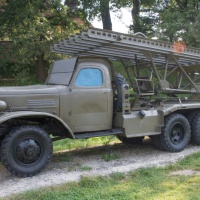 Gardový mínomet BM-13-16 - Park bojovej techniky Svideník - 2018